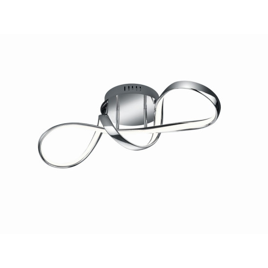 Trio Perugia króm LED mennyezeti lámpa (TRI-R67091106) LED 1 izzós IP20