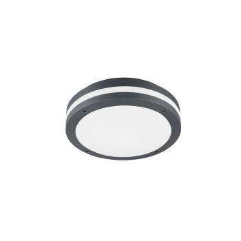 Trio Piave anracit-fehér LED kültéri fali/mennyezeti lámpa lámpa (TRI-676960142) LED 1 izzós IP54