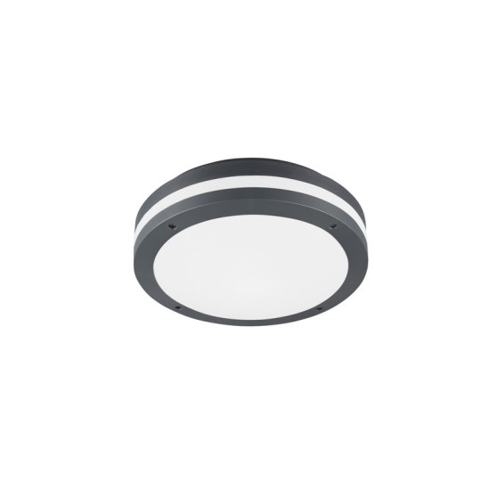 Trio Piave anracit-fehér LED kültéri fali/mennyezeti lámpa lámpa (TRI-676960142) LED 1 izzós IP54