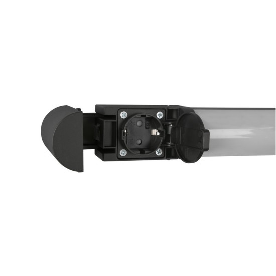 Trio Piera fekete-fehér fürdőszobai LED tükörvilágítás (TRI-284071232) LED 1 izzós IP44
