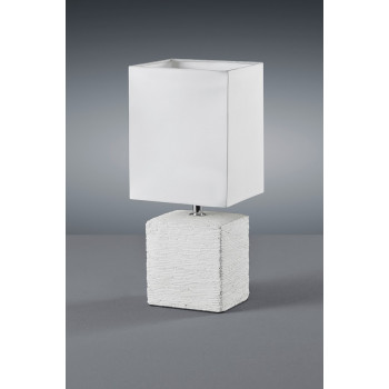 Trio Ping antik fehér asztali lámpa (TRI-R50131001) E14 1 izzós IP20