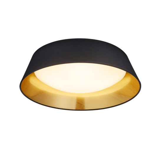 Trio Ponts fekete-arany LED mennyezeti lámpa (TRI-R62871879) LED 1 izzós IP20