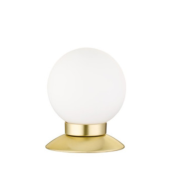 Trio Princess sárgaréz-fehér LED asztali lámpa (TRI-R52551908) LED 1 izzós IP20