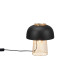 Trio Punch fekete-arany asztali lámpa (TRI-R50811032) E27 1 izzós IP20