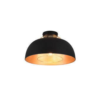 Trio Punch fekete-arany mennyezeti lámpa (TRI-R60811032) E27 1 izzós IP20