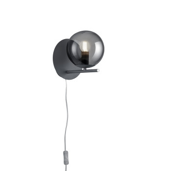 Trio Pure antracit falikar (TRI-202000142) E14 1 izzós IP20