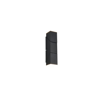 Trio Raglan fekete LED falikar (TRI-248510232) LED 1 izzós IP20