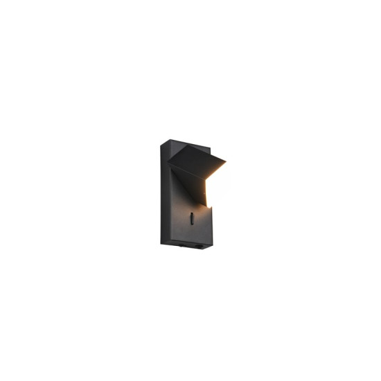 Trio Raglan fekete LED falikar (TRI-248570132) LED 1 izzós IP20