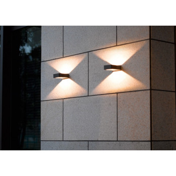 Trio Reno antracit LED kültéri falikar (TRI-220760142) LED 1 izzós IP54