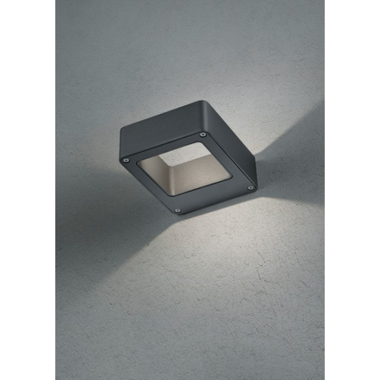 Trio Reno antracit LED kültéri falikar (TRI-220760142) LED 1 izzós IP54