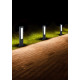 Trio Rhine anracit-fehér LED kültéri állólámpa (TRI-521660242) LED 2 izzós IP54