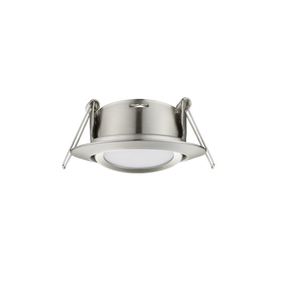 Trio Rila matt nikkel LED beépíthető lámpa (TRI-650310107) LED 1 izzós IP20