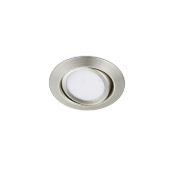 Trio Rila matt nikkel LED beépíthető lámpa (TRI-650310107) LED 1 izzós IP20