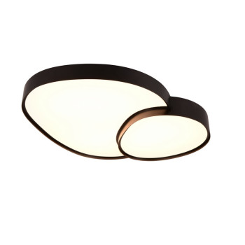 Trio Rise fekete LED mennyezeti lámpa (TRI-647519232) LED 1 izzós IP20