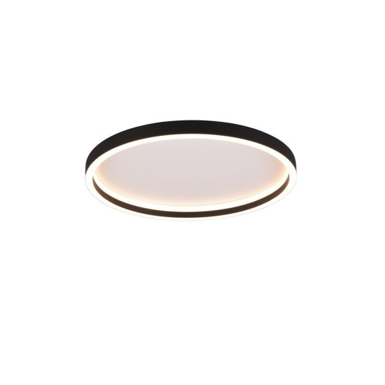 Trio Rotonda fekete LED mennyezeti lámpa (TRI-R64502132) LED 1 izzós IP20