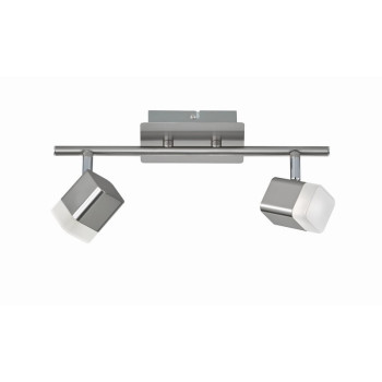 Trio Roubaix matt-nikkel LED mennyezeti spotlámpa (TRI-R82152107) LED 2 izzós IP20