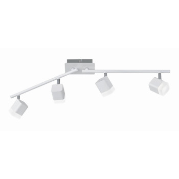Trio Roubaix fehér LED mennyezeti spotlámpa (TRI-R82154131) LED 4 izzós IP20