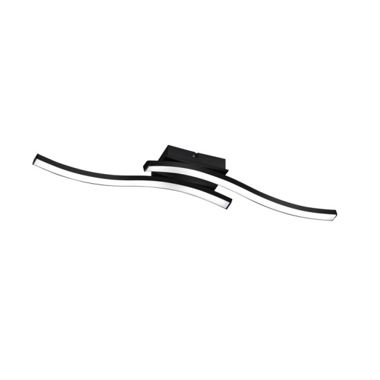 Trio Route fekete LED mennyezeti lámpa (TRI-R62472132) LED 2 izzós IP20