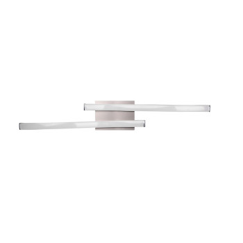 Trio Route matt nikkel LED mennyezeti lámpa (TRI-R62472407) LED 2 izzós IP20