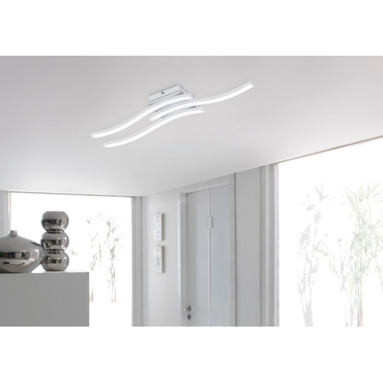 Trio Route fehér LED mennyezeti lámpa (TRI-R62473131) LED 3 izzós IP20