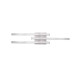 Trio Route matt nikkel LED mennyezeti lámpa (TRI-R62473407) LED 3 izzós IP20