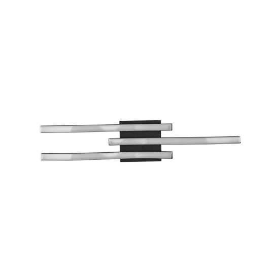 Trio Route fekete LED mennyezeti lámpa (TRI-R62473432) LED 3 izzós IP20