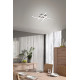 Trio Route matt nikkel LED mennyezeti lámpa (TRI-R62474407) LED 4 izzós IP20