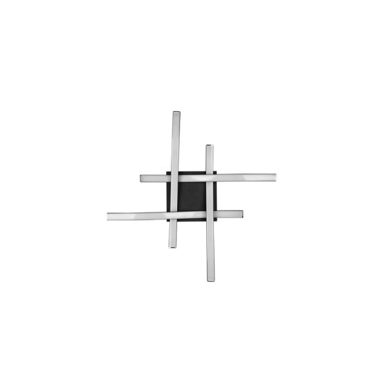 Trio Route fekete LED mennyezeti lámpa (TRI-R62474432) LED 4 izzós IP20