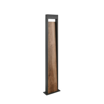 Trio Salmon antracit-natúr LED kültéri állólámpa (TRI-446960135) LED 1 izzós IP44