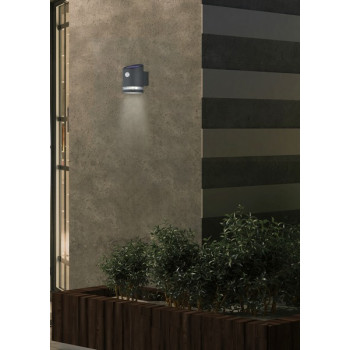 Trio Salta antracit LED kültéri falikar (TRI-R22231142) LED 1 izzós IP44