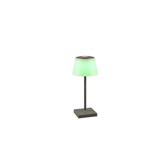 Trio Sanchez antracit-fehér LED kültéri asztali lámpa (TRI-R54126142) LED 1 izzós IP44