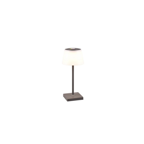 Trio Sanchez antracit-fehér LED kültéri asztali lámpa (TRI-R54126142) LED 1 izzós IP44