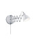 Trio Scissor fehér falikar (TRI-R20321031) E14 1 izzós IP20
