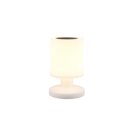 Trio Silva fehér LED kültéri asztali lámpa (TRI-R54076101) LED 1 izzós IP44