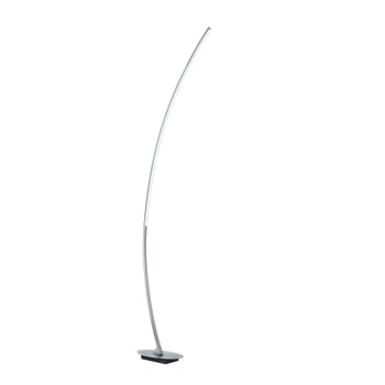 Trio Solo csiszolt alumínium LED állólámpa (TRI-R42791105) LED 1 izzós IP20