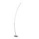 Trio Solo csiszolt alumínium LED állólámpa (TRI-R42791105) LED 1 izzós IP20