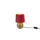 Trio Sophia arany-piros asztali lámpa (TRI-R50821010) E14 1 izzós IP20