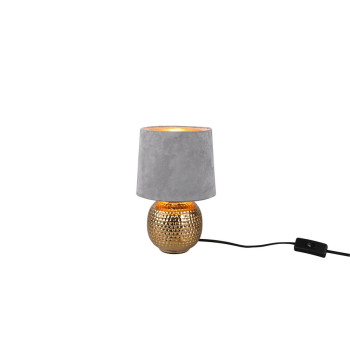 Trio Sophia arany-szürke asztali lámpa (TRI-R50821011) E14 1 izzós IP20