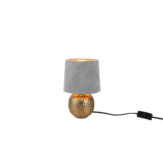 Trio Sophia arany-szürke asztali lámpa (TRI-R50821011) E14 1 izzós IP20