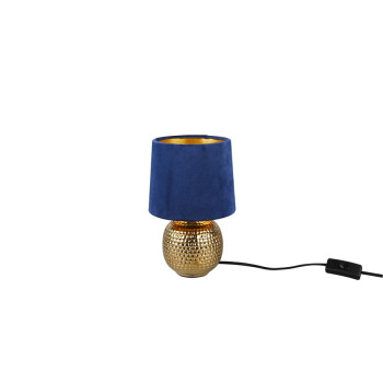 Trio Sophia arany-kék asztali lámpa (TRI-R50821012) E14 1 izzós IP20