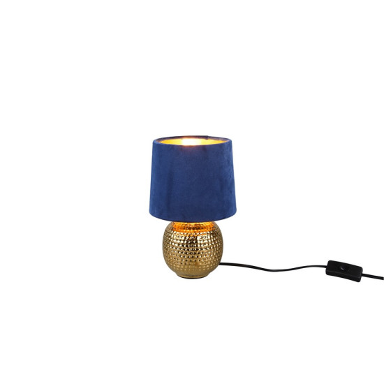 Trio Sophia arany-kék asztali lámpa (TRI-R50821012) E14 1 izzós IP20