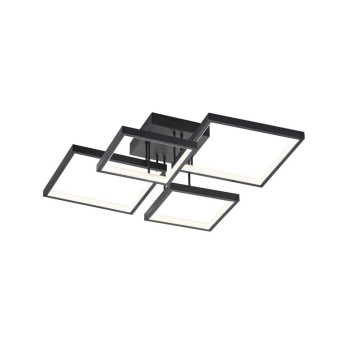 Trio Sorrento fekete-fehér LED mennyezeti lámpa (TRI-627710432) LED 1 izzós IP20