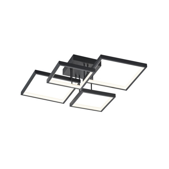Trio Sorrento fekete-fehér LED mennyezeti lámpa (TRI-627710432) LED 1 izzós IP20