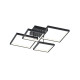 Trio Sorrento fekete-fehér LED mennyezeti lámpa (TRI-627710432) LED 1 izzós IP20