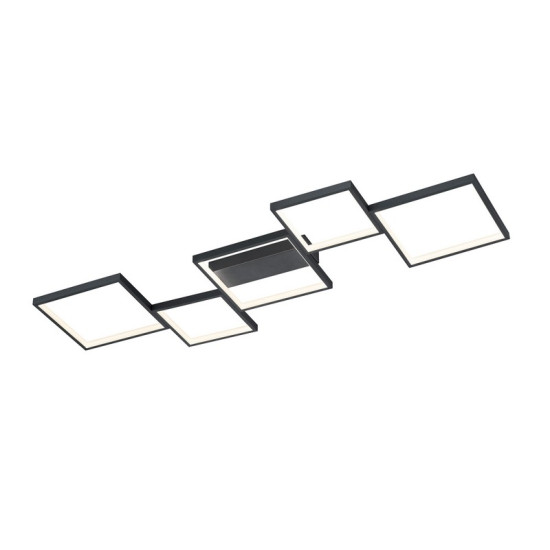 Trio Sorrento fekete-fehér LED mennyezeti lámpa (TRI-627710532) LED 1 izzós IP20