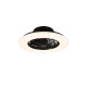 Trio Stralsund fekete LED mennyezeti ventilátoros lámpa (TRI-R62522132) LED 1 izzós IP20