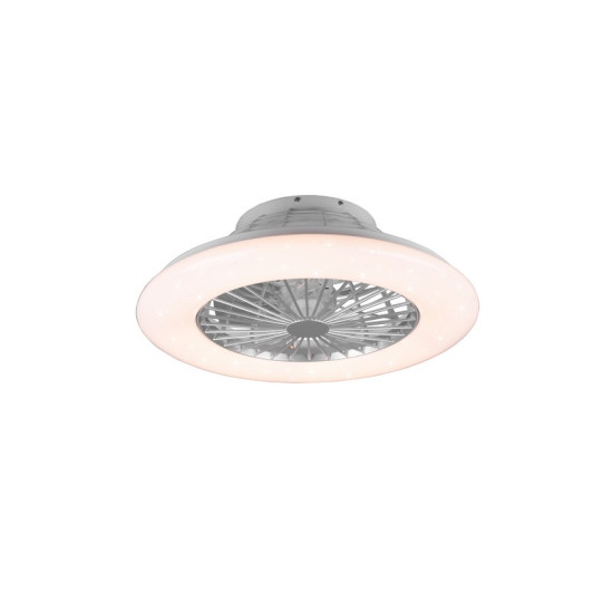 Trio Stralsund titán LED mennyezeti ventilátoros lámpa (TRI-R62522987) LED 2 izzós IP20