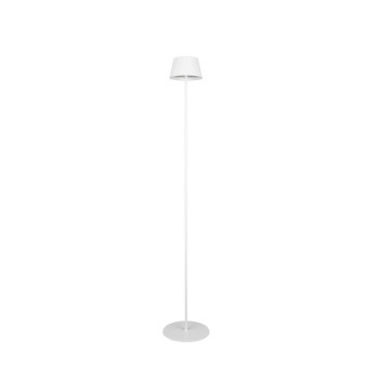 Trio Suarez fehér LED kültéri állólámpa (TRI-R47706131) LED 1 izzós IP44