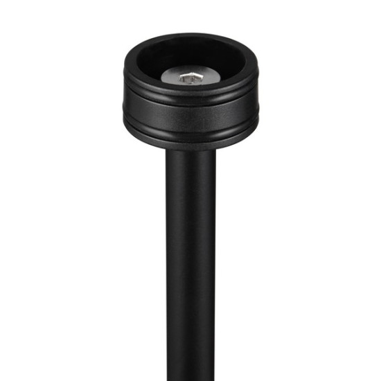 Trio Suarez fekete LED kültéri állólámpa (TRI-R47706132) LED 1 izzós IP44