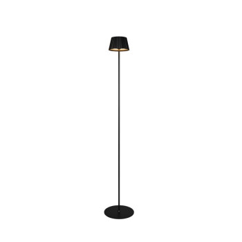 Trio Suarez fekete LED kültéri állólámpa (TRI-R47706132) LED 1 izzós IP44